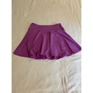 DSG purple skort with shorts